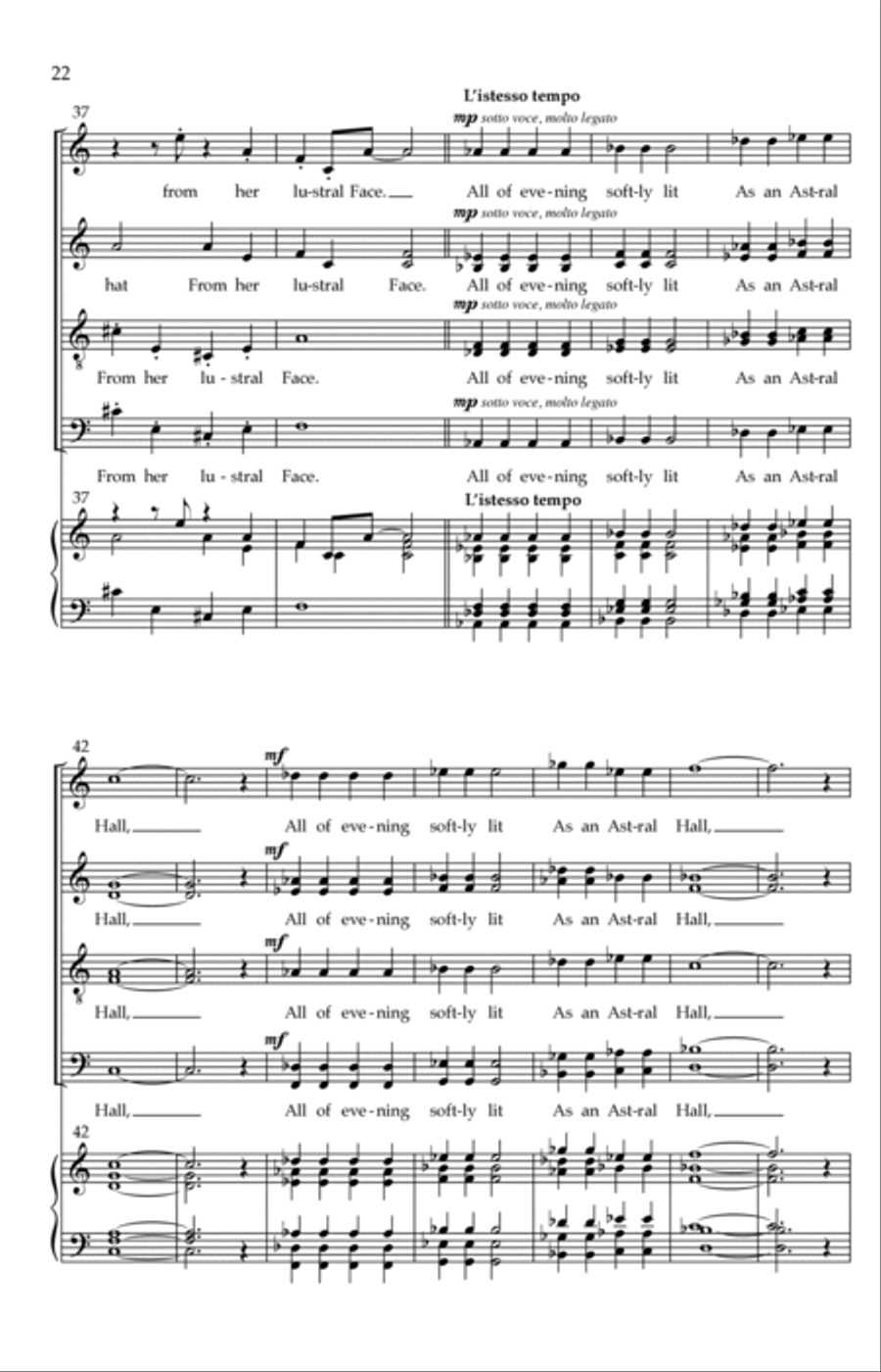 Three Nocturnes Three Nocturnes Divisi scores gallery preview page 18