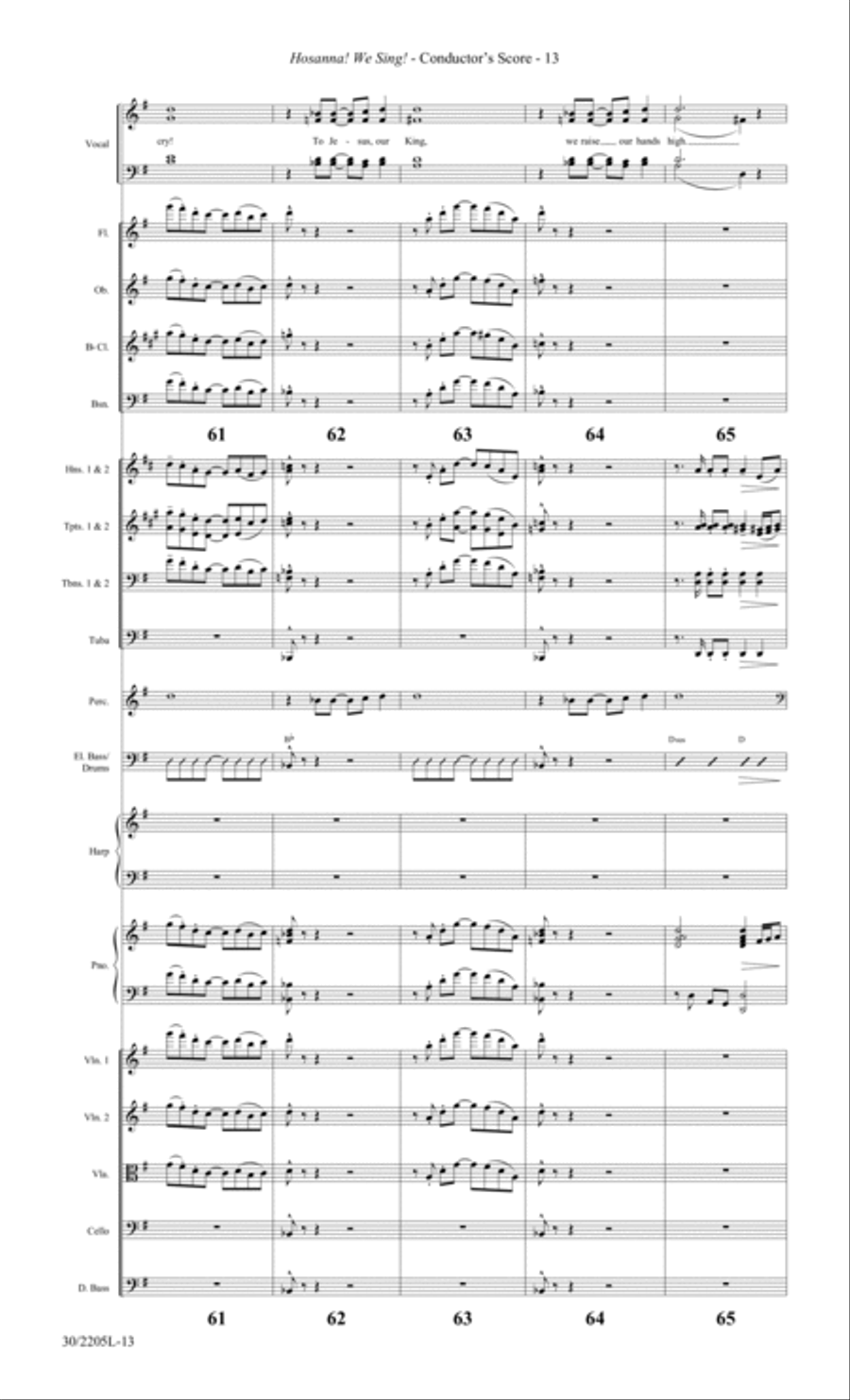 Forsaken Choir scores gallery preview page 15