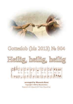 Heilig, heilig, heilig (Gotteslob bis 2013 Nr. 904)
