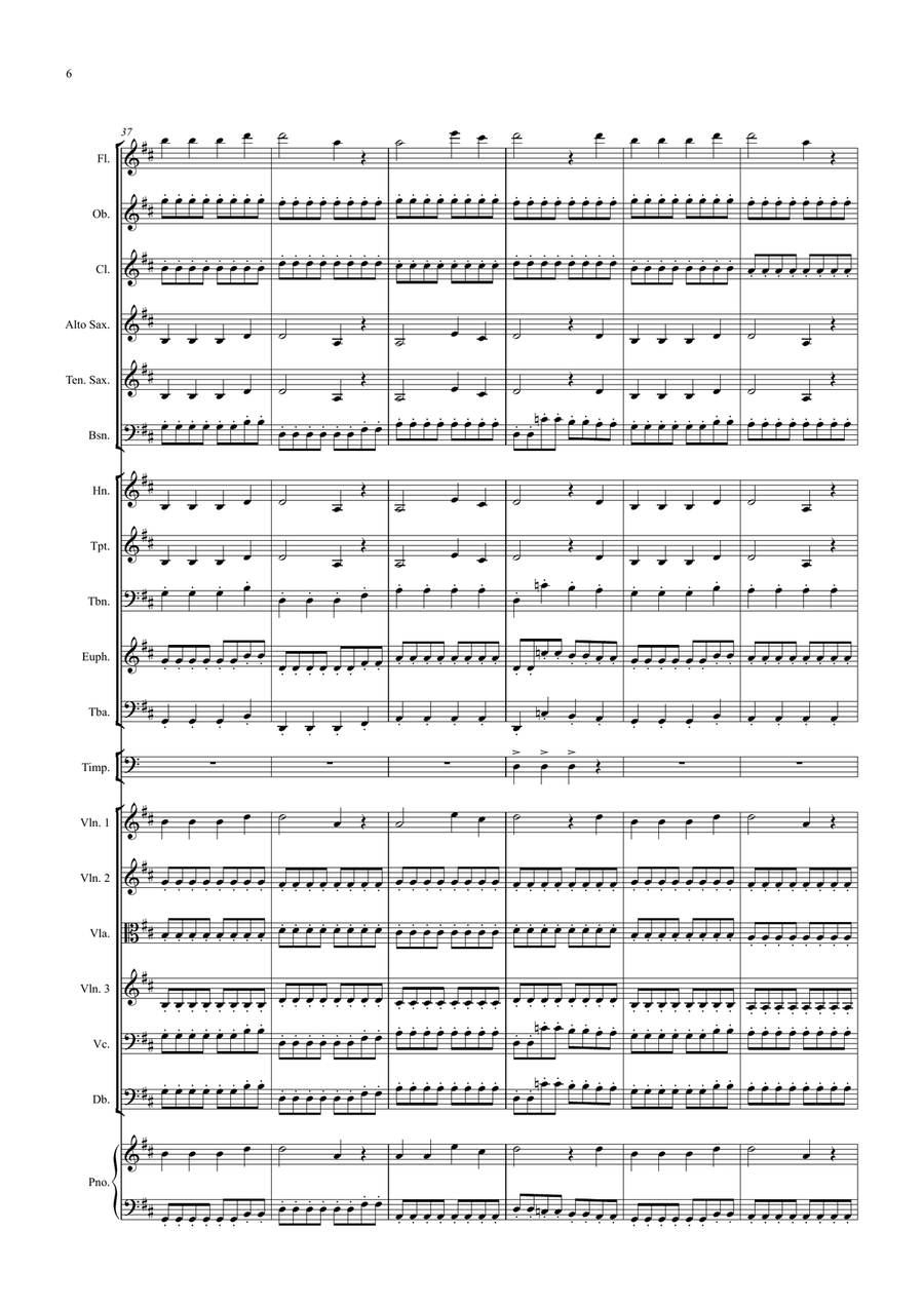 Schubert Rocks! for School Orchestra Full Orchestra scores gallery preview page 6