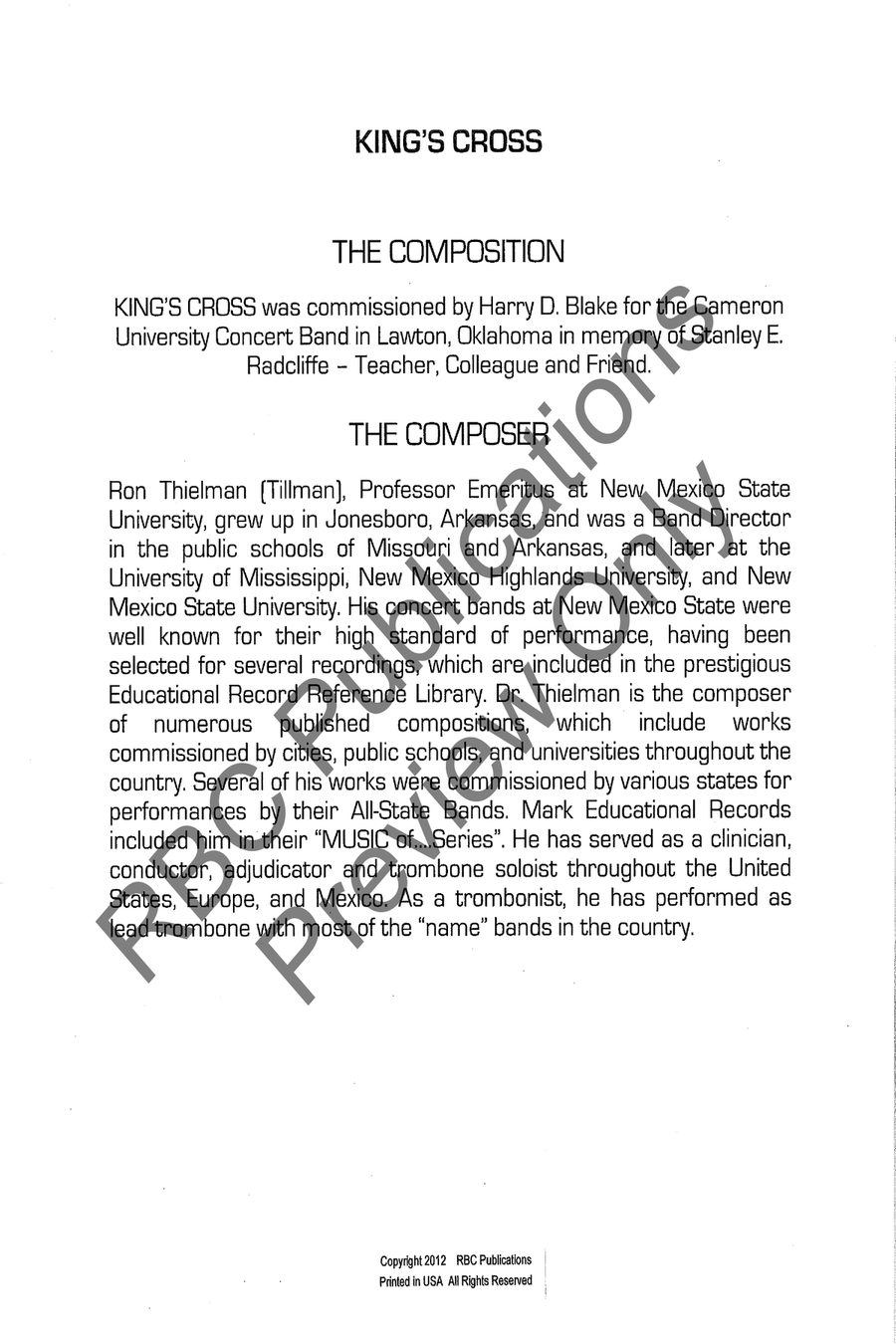 March To The Scaffold Full Orchestra scores gallery preview page 3