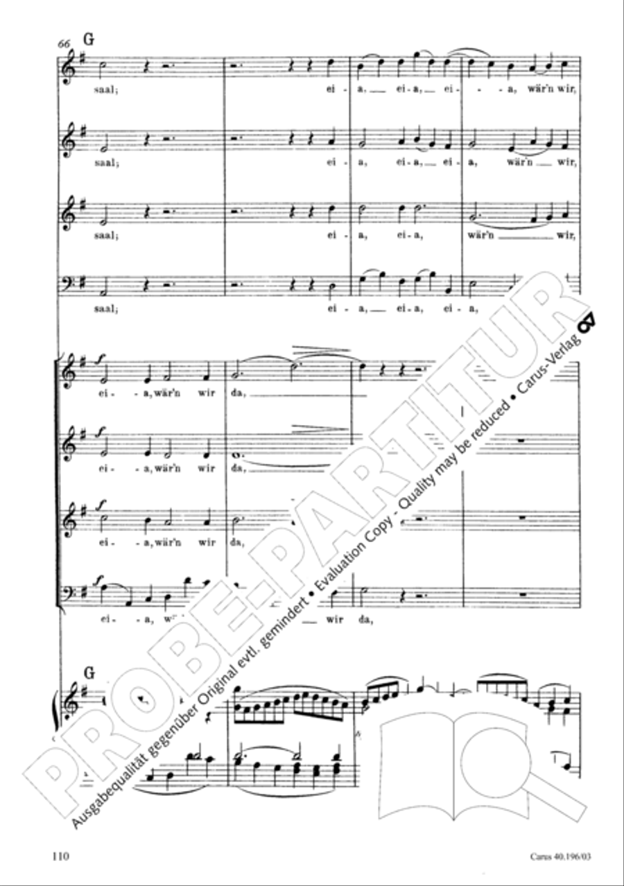Die Geburt Christi SSA scores gallery preview page 111