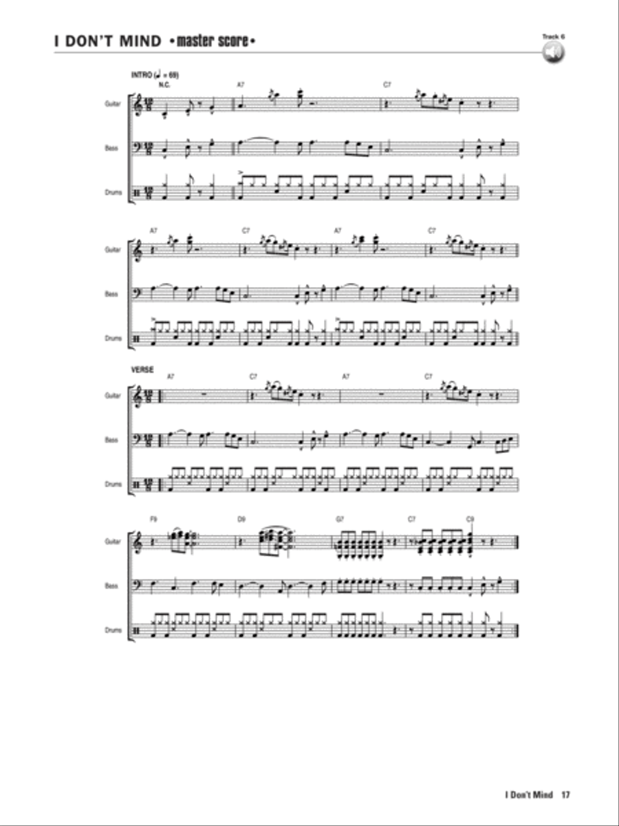 The Funkmasters -- The Great James Brown Rhythm Sections 1960-1973 Electric Guitar scores gallery preview page 5