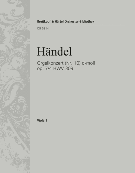 Orgelkonzert d-moll op.7/4 HWV309