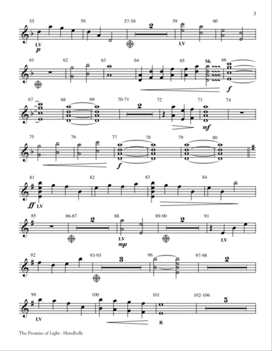 The Promise of Light Orchestra scores gallery preview page 5