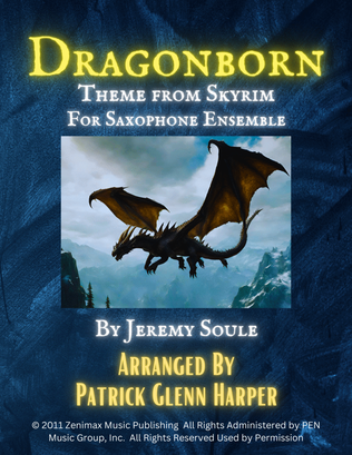 Book cover for Dragonborn (skyrim Theme)