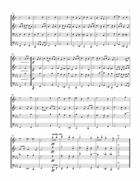 Galliard (Brass Quartet) image number null