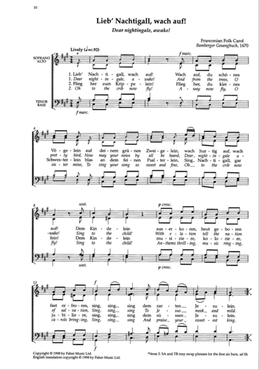 Three German Carols Three German Carols Choir scores gallery preview page 4