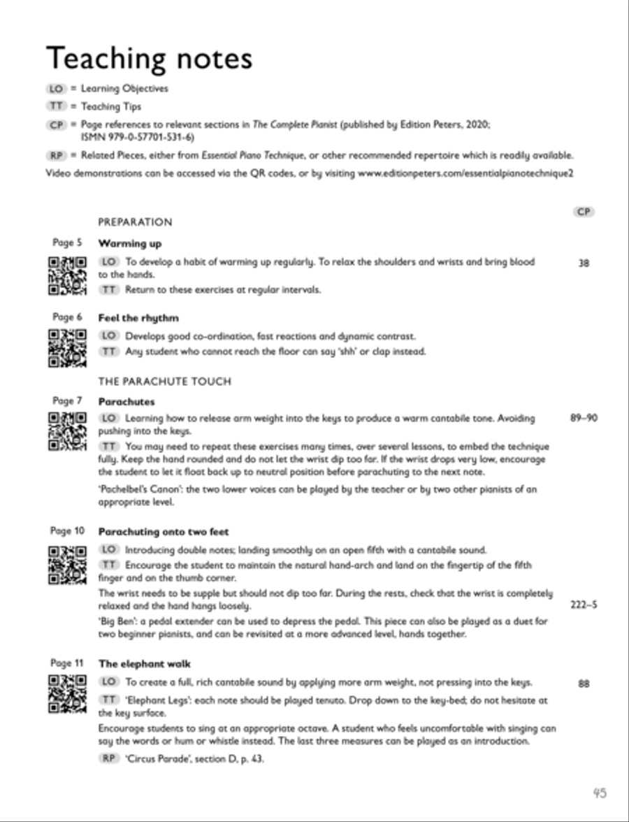 Essential Piano Technique Primer B -- Making waves Piano Method scores gallery preview page 4