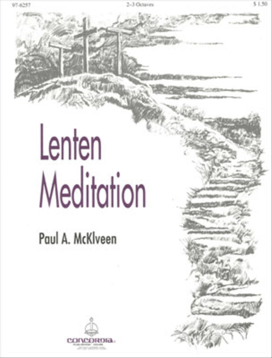 Lenten Meditation Handbell Choir scores gallery preview page 1