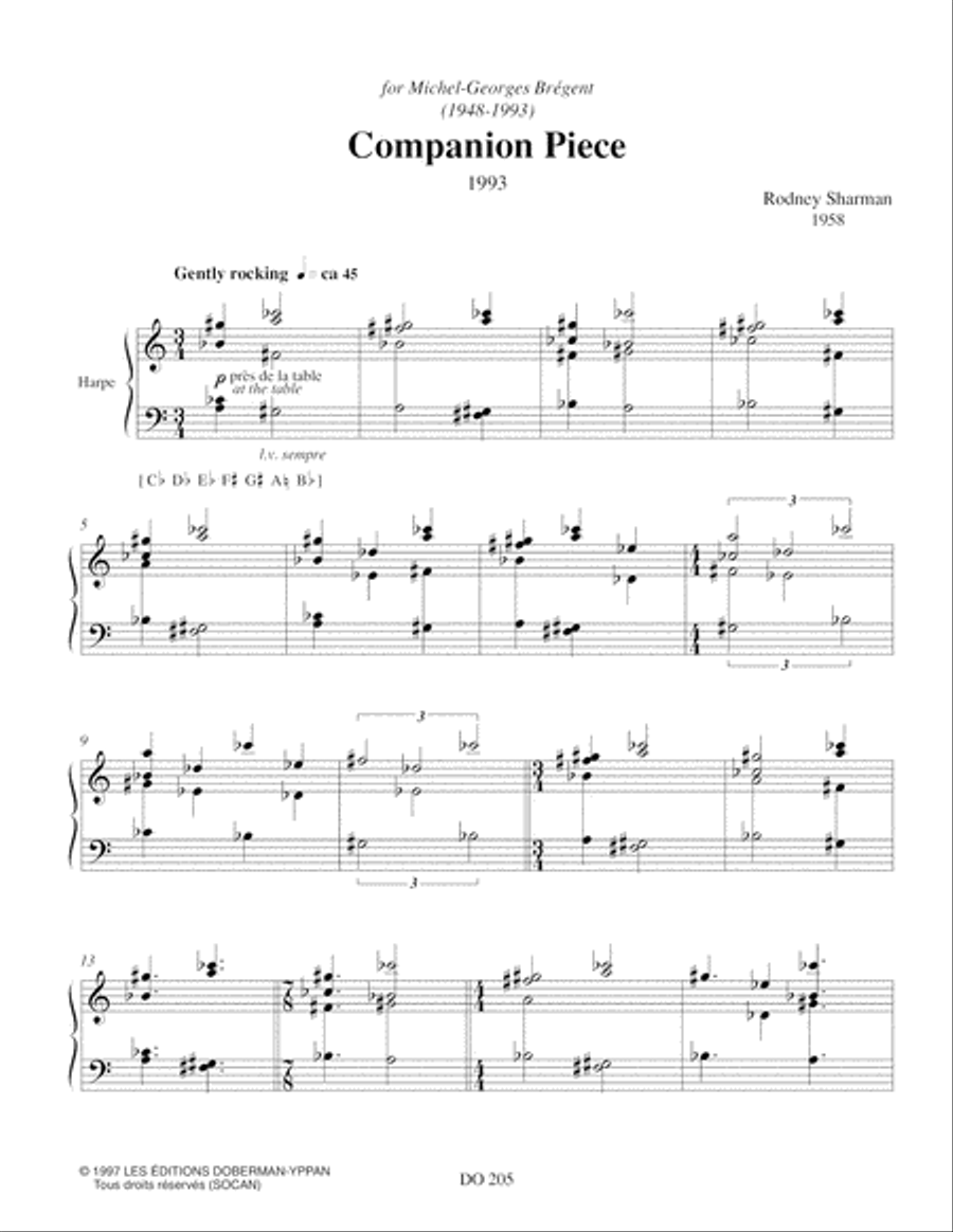 Companion Piece Companion Piece Harp scores gallery preview page 2