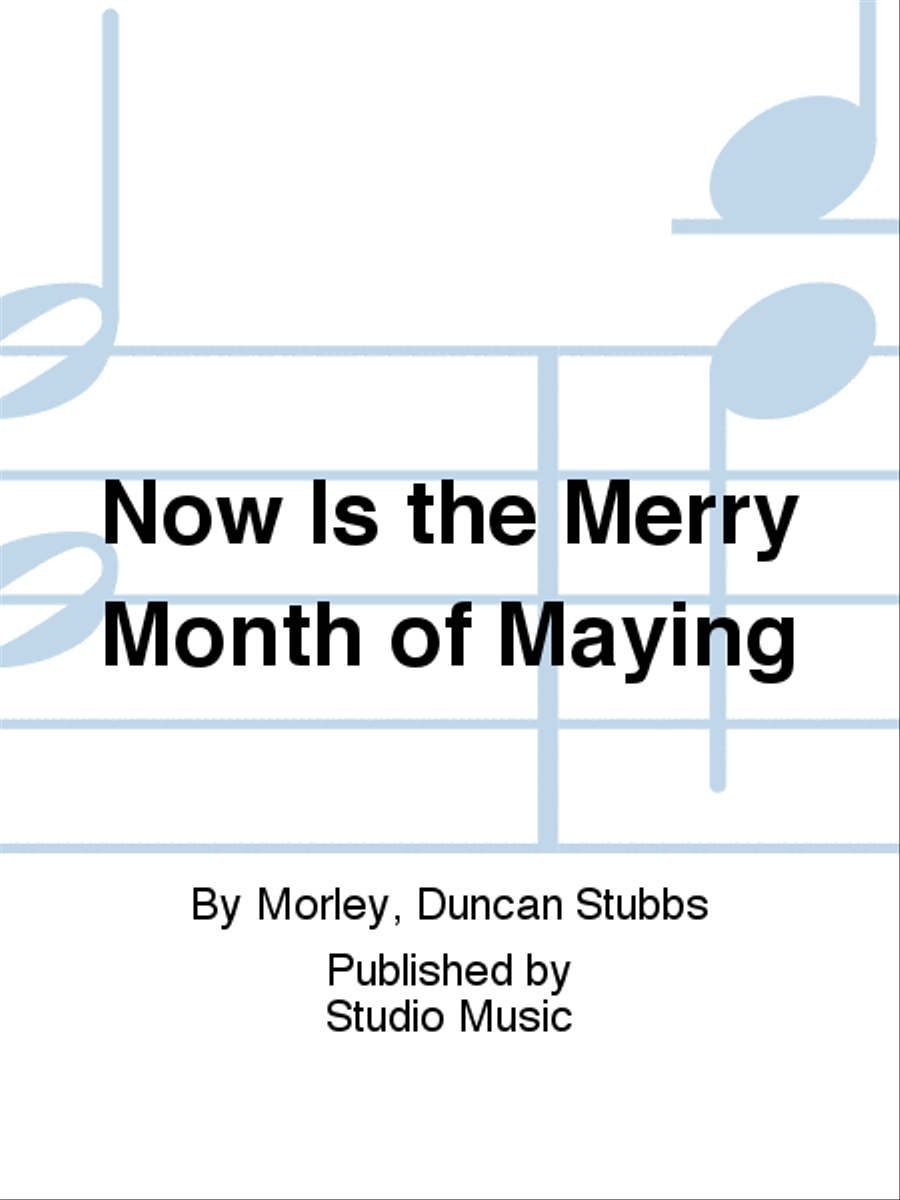Now Is the Merry Month of Maying Concert Band scores gallery preview page 1