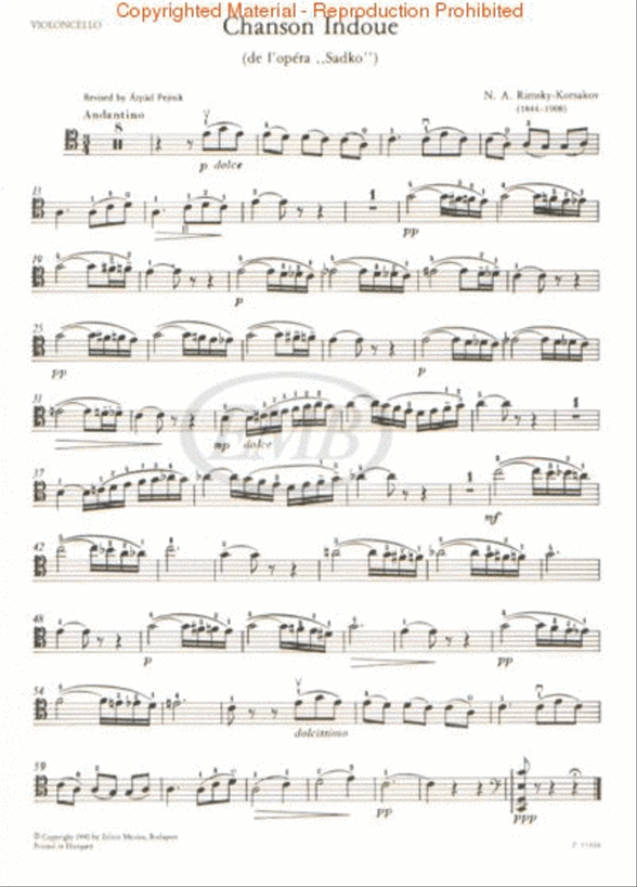 Chanson Indoue Piano Accompaniment scores gallery preview page 2