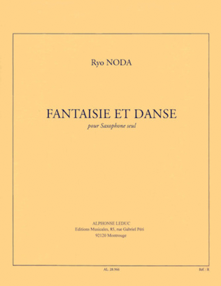 Fantaisie Et Danse (saxophone Solo)