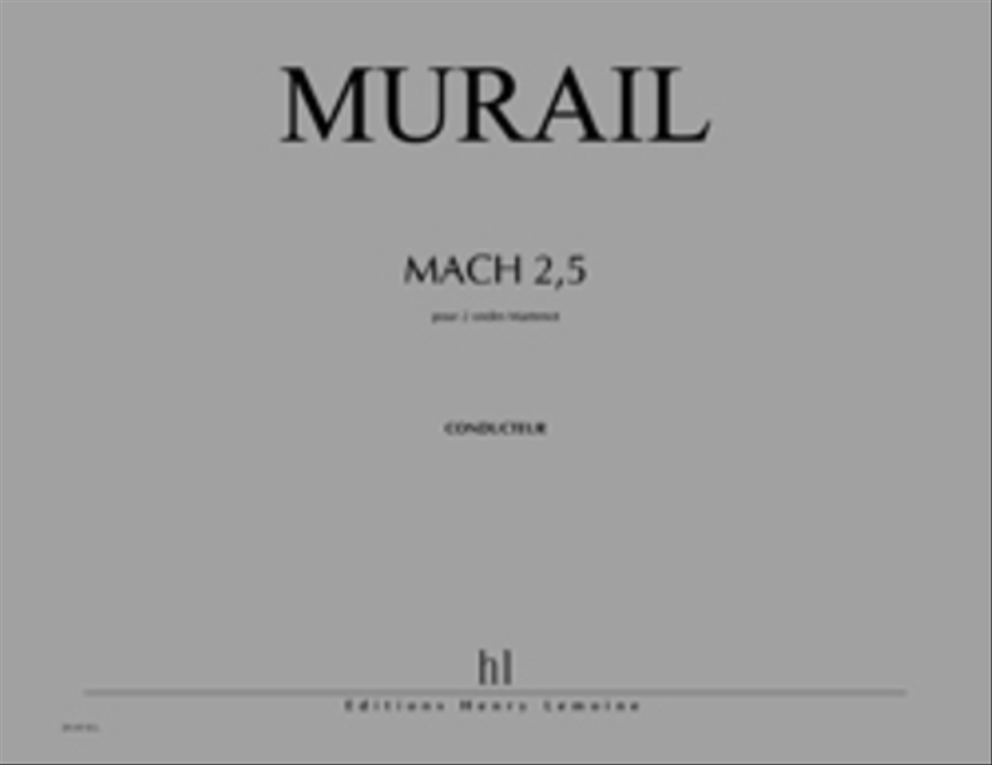 Mach 2,5 Score scores gallery preview page 1