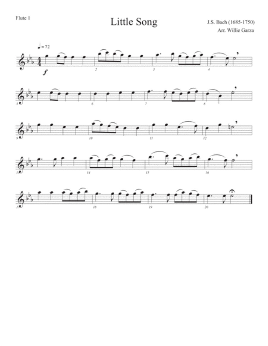 Little Song Brass Ensemble scores gallery preview page 4