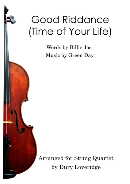 Good Riddance (Time Of Your Life) - String Quartet image number null