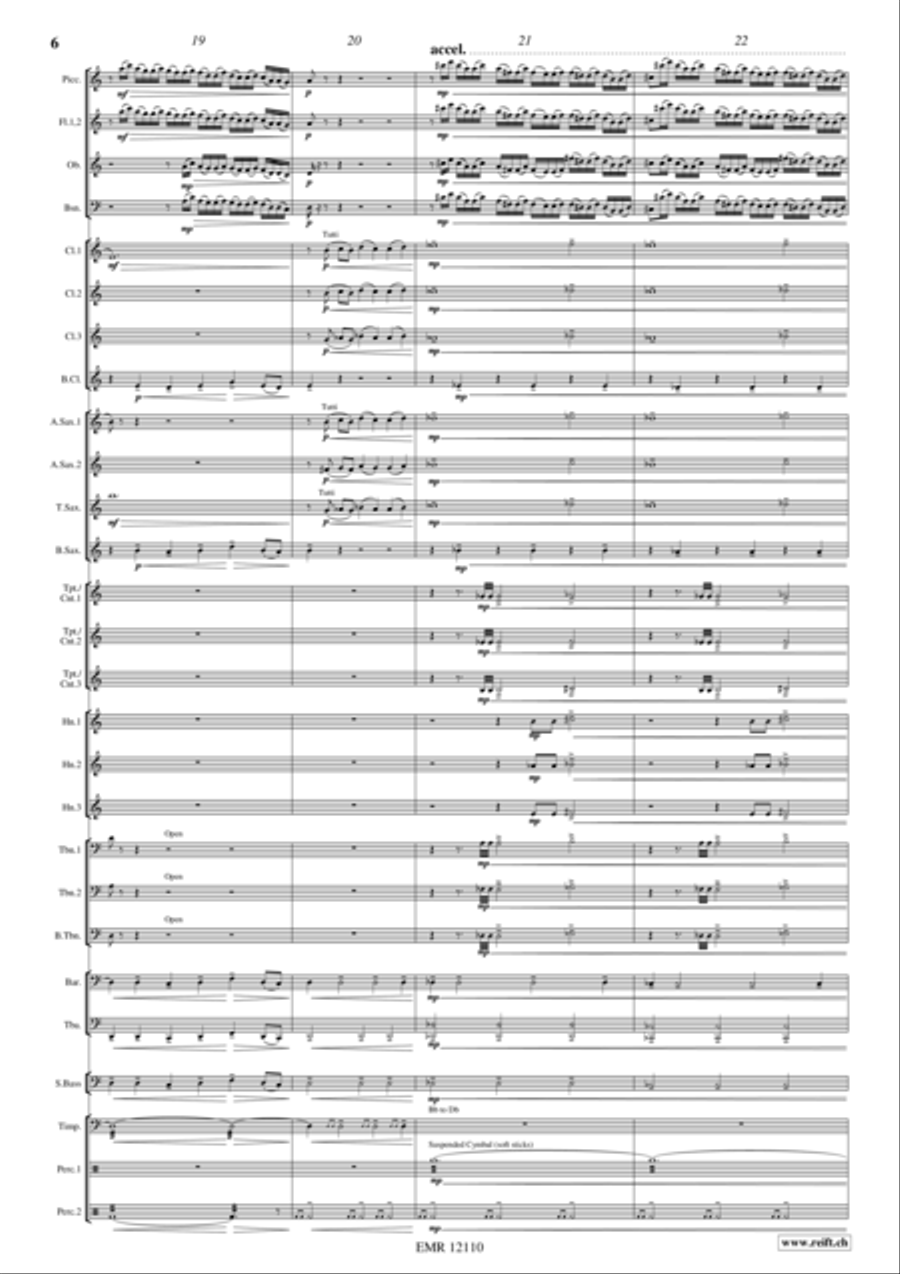 The Son Of The Sun Concert Band scores gallery preview page 6