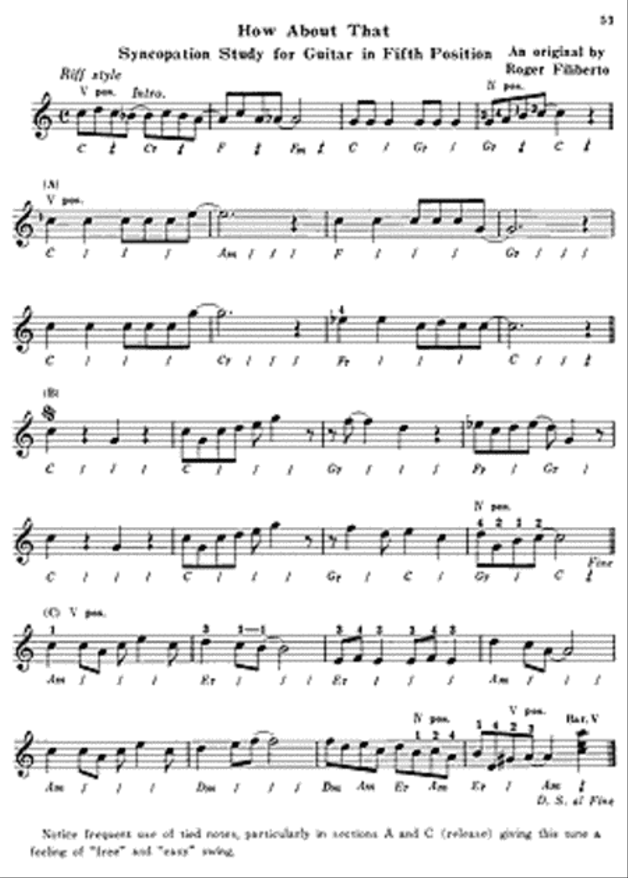 Deluxe Guitar Position Studies Classical Guitar scores gallery preview page 5