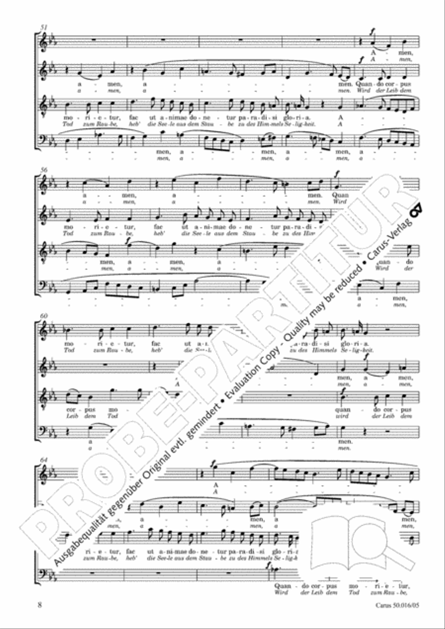 Stabat Mater in C minor STB scores gallery preview page 9
