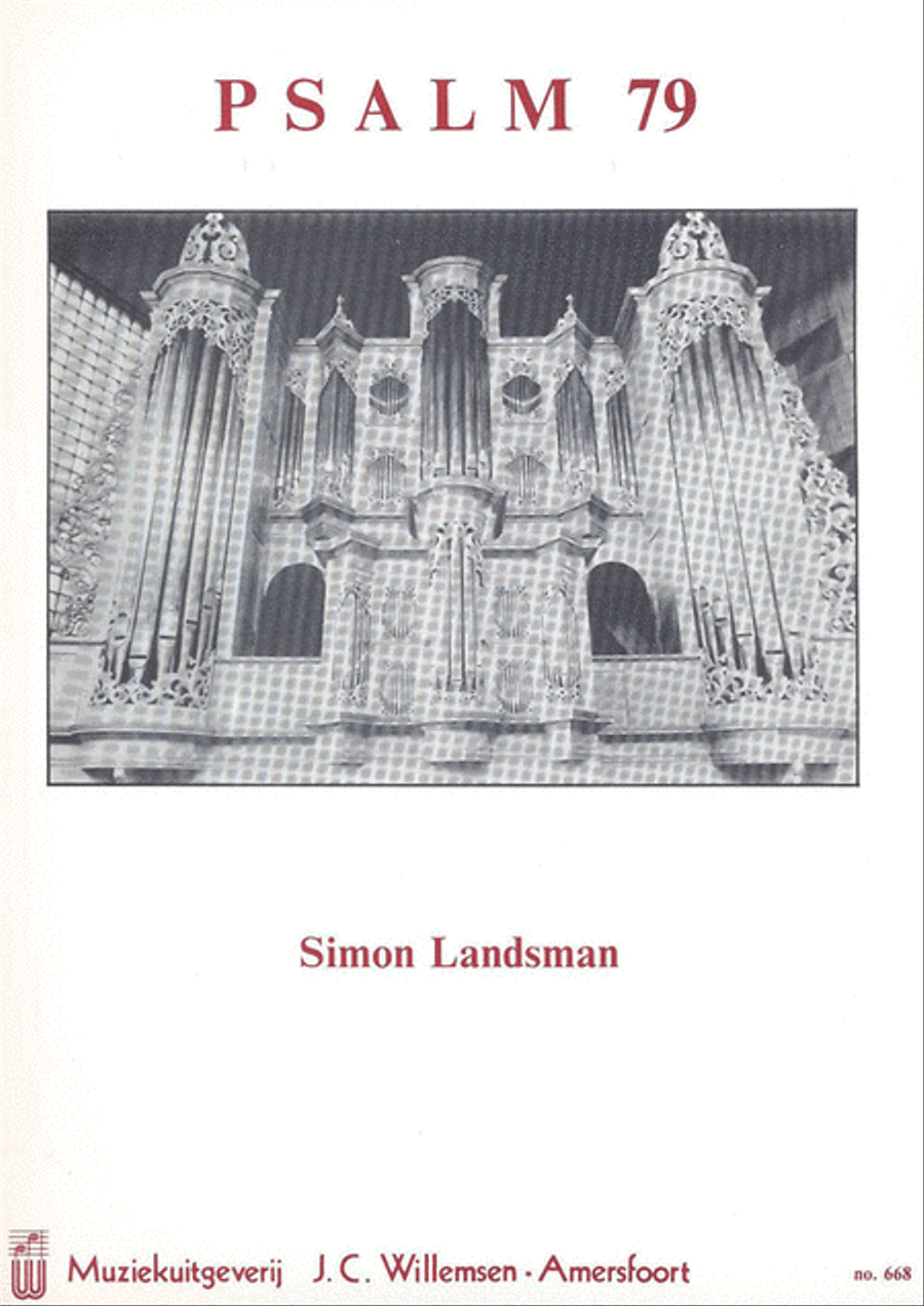 Psalm 79 Psalm 79 Organ scores gallery preview page 1