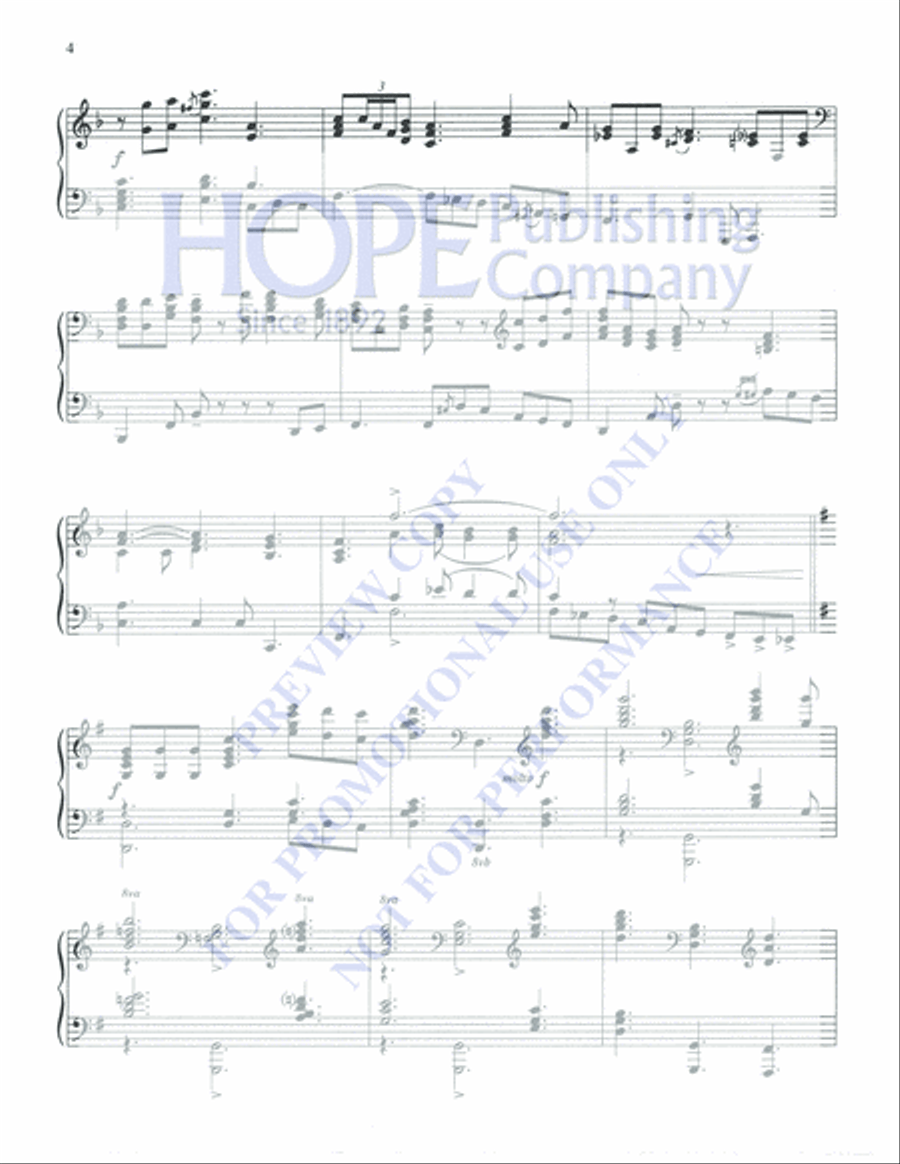 Amazing Grace Amazing Grace Piano Solo scores gallery preview page 10