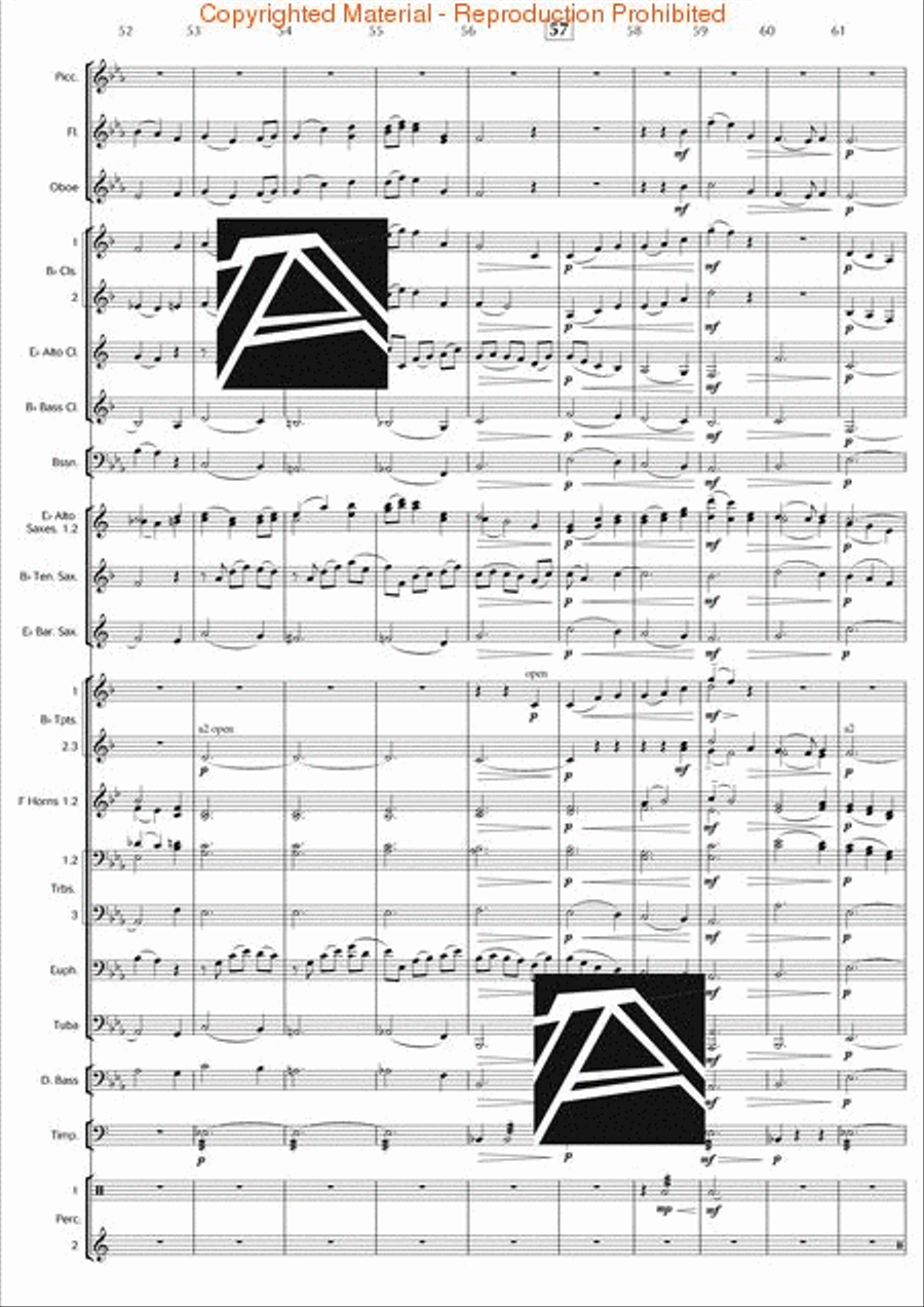 Surround Sound Concert Band scores gallery preview page 7