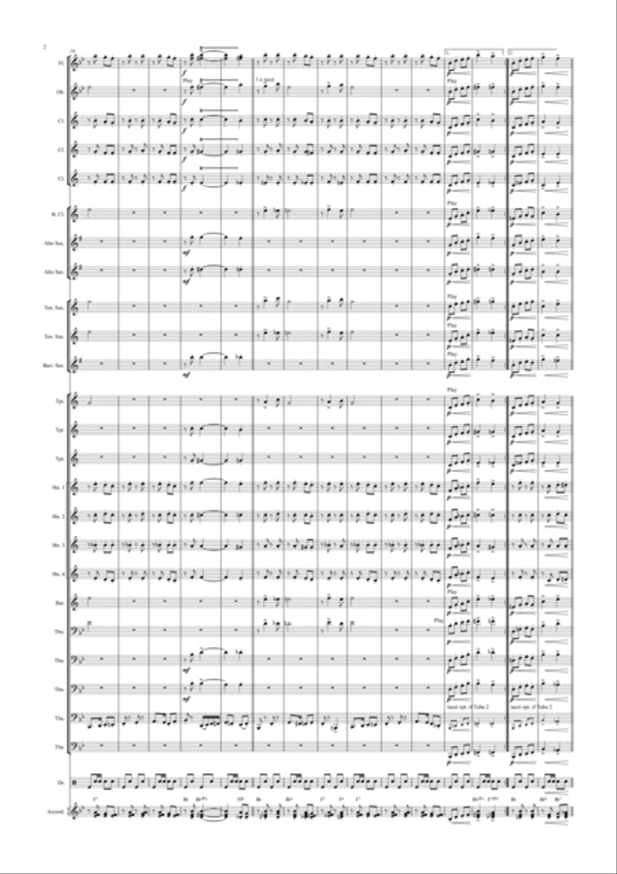 Tuba Galopp - Octoberfest - Concert Band - Tuba Solo Concert Band scores gallery preview page 2