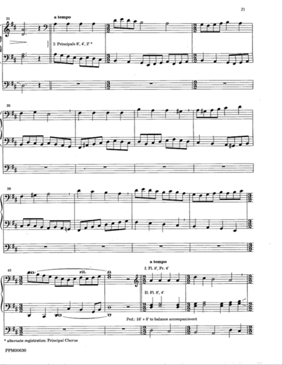 Four Hymn Voluntaries: Crucifer, Darwall's 148th, Gonfalon Royal, Lauda Anima Organ scores gallery preview page 25
