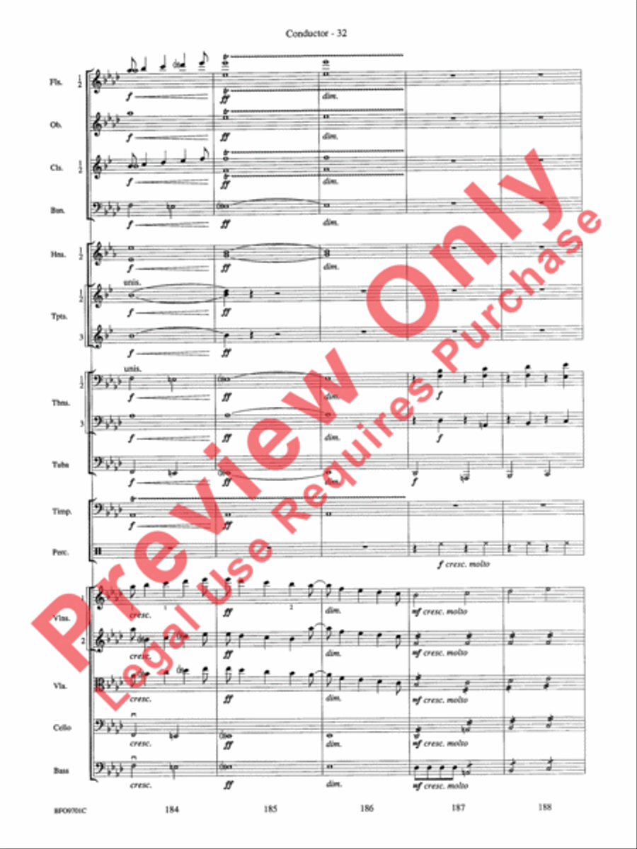 Finlandia Full Orchestra scores gallery preview page 35