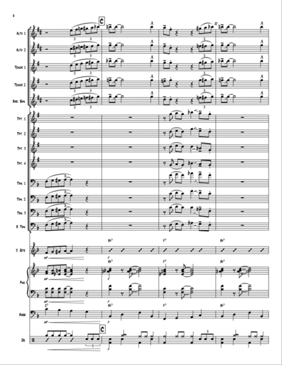Viva Las Vegas Viva Las Vegas Jazz Ensemble scores gallery preview page 6