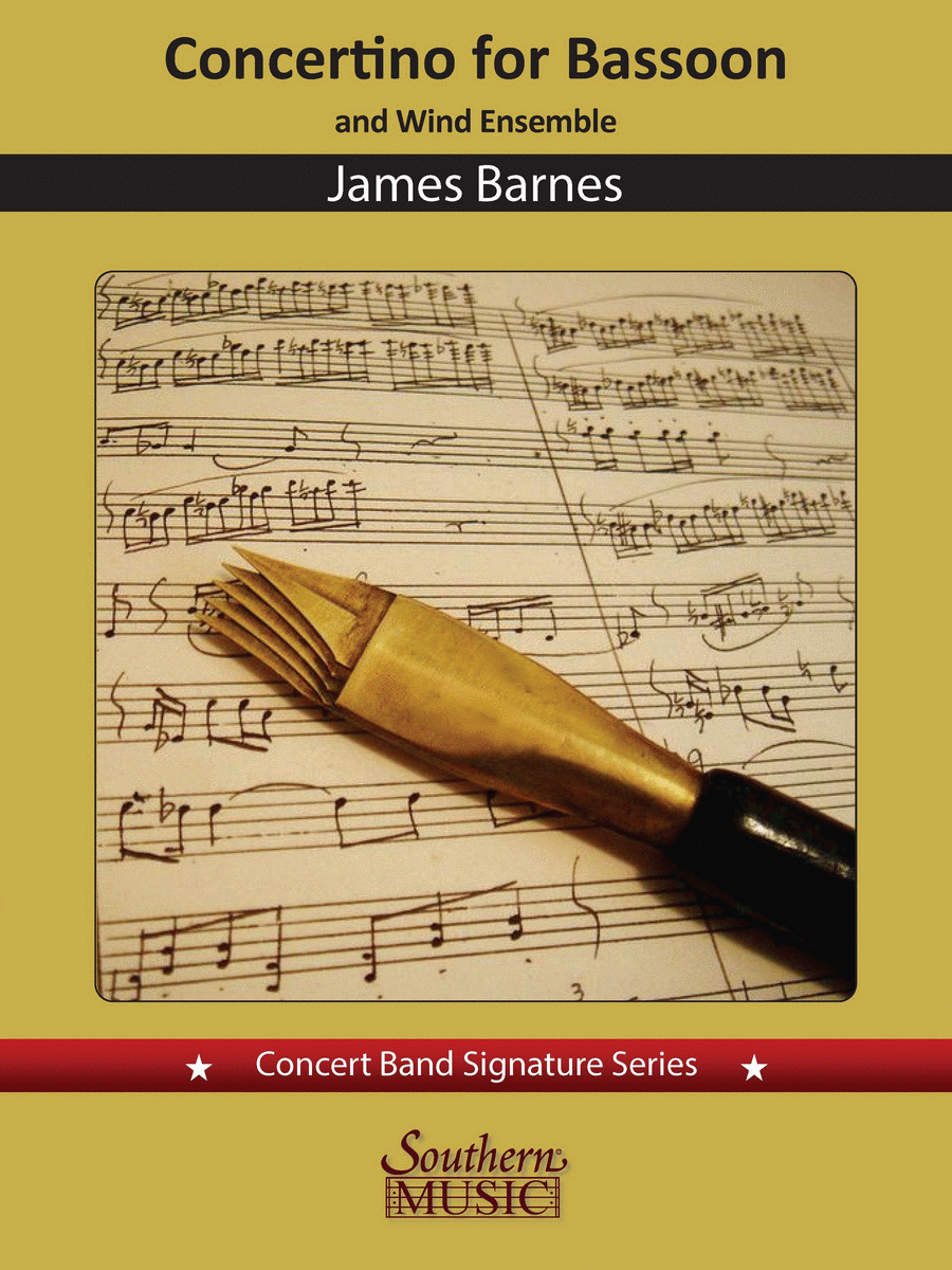 Concertino for Bassoon and Wind Ensemble Collection / Songbook scores gallery preview page 1