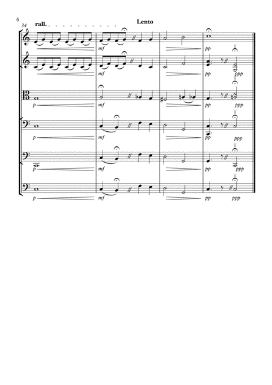 Over The Rainbow (from The Wizard Of Oz) String Orchestra scores gallery preview page 6