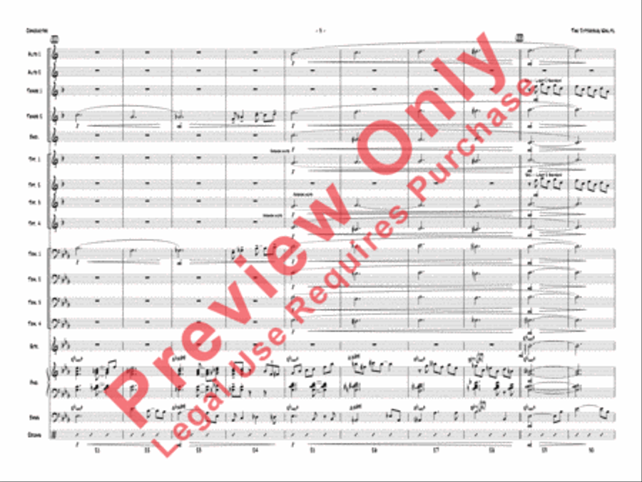 The Jitterbug Waltz Jazz Ensemble scores gallery preview page 6
