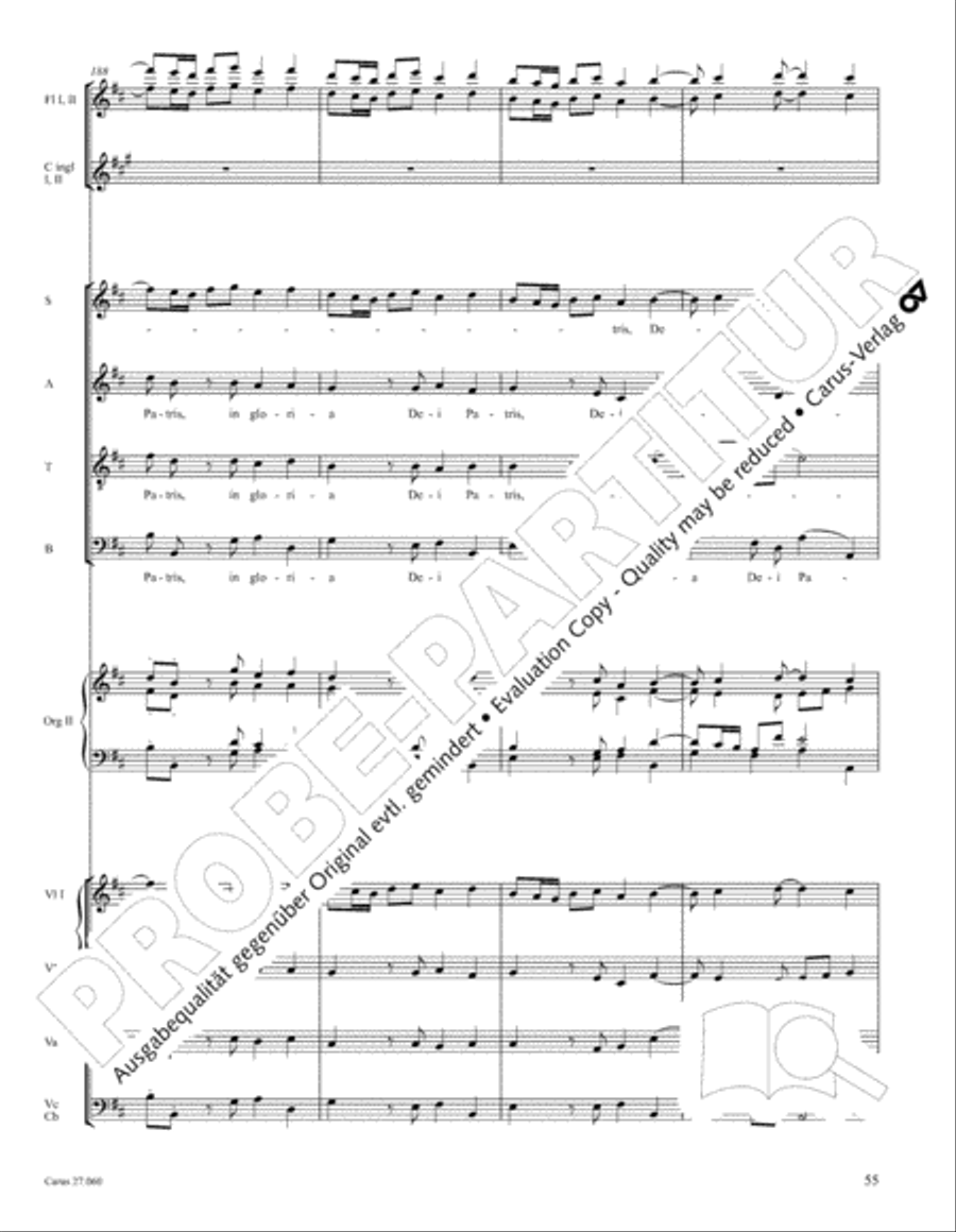Messe a quatre voix 4-Part scores gallery preview page 66
