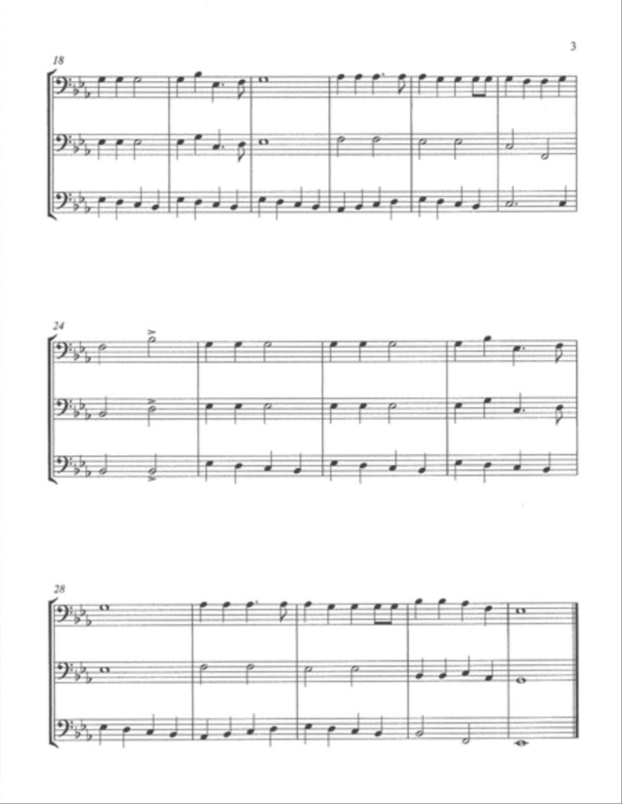 Jingle Bassoons Jingle Bassoons Woodwind Trio scores gallery preview page 3