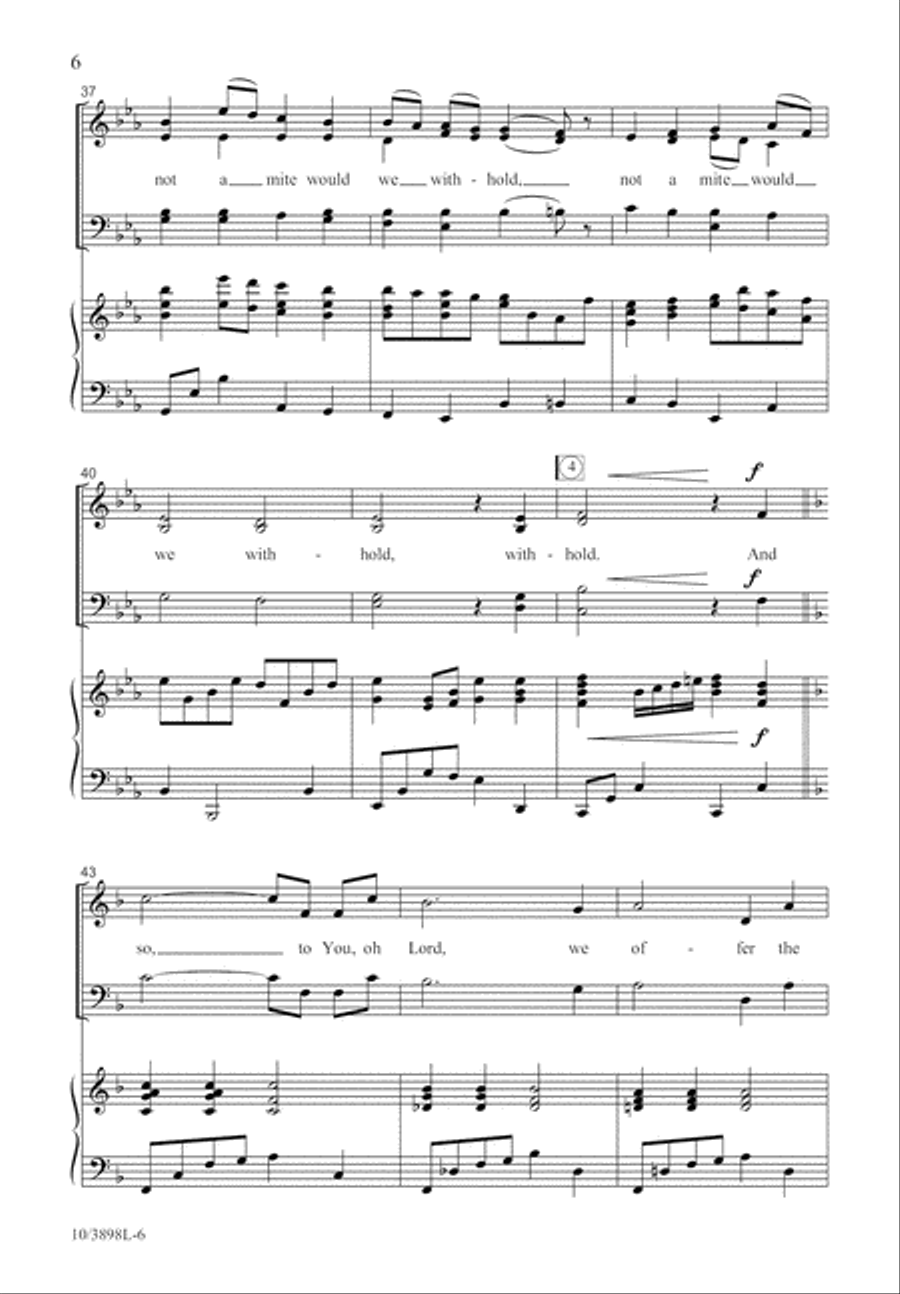 First Fruits 4-Part scores gallery preview page 7