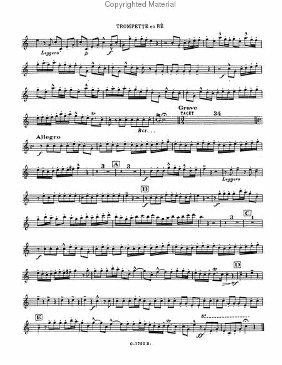Concerto in D Chamber Music scores gallery preview page 3