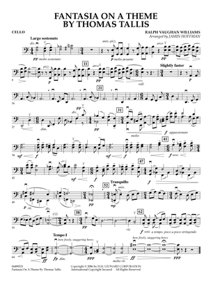Fantasia on a Theme by Thomas Tallis - Cello