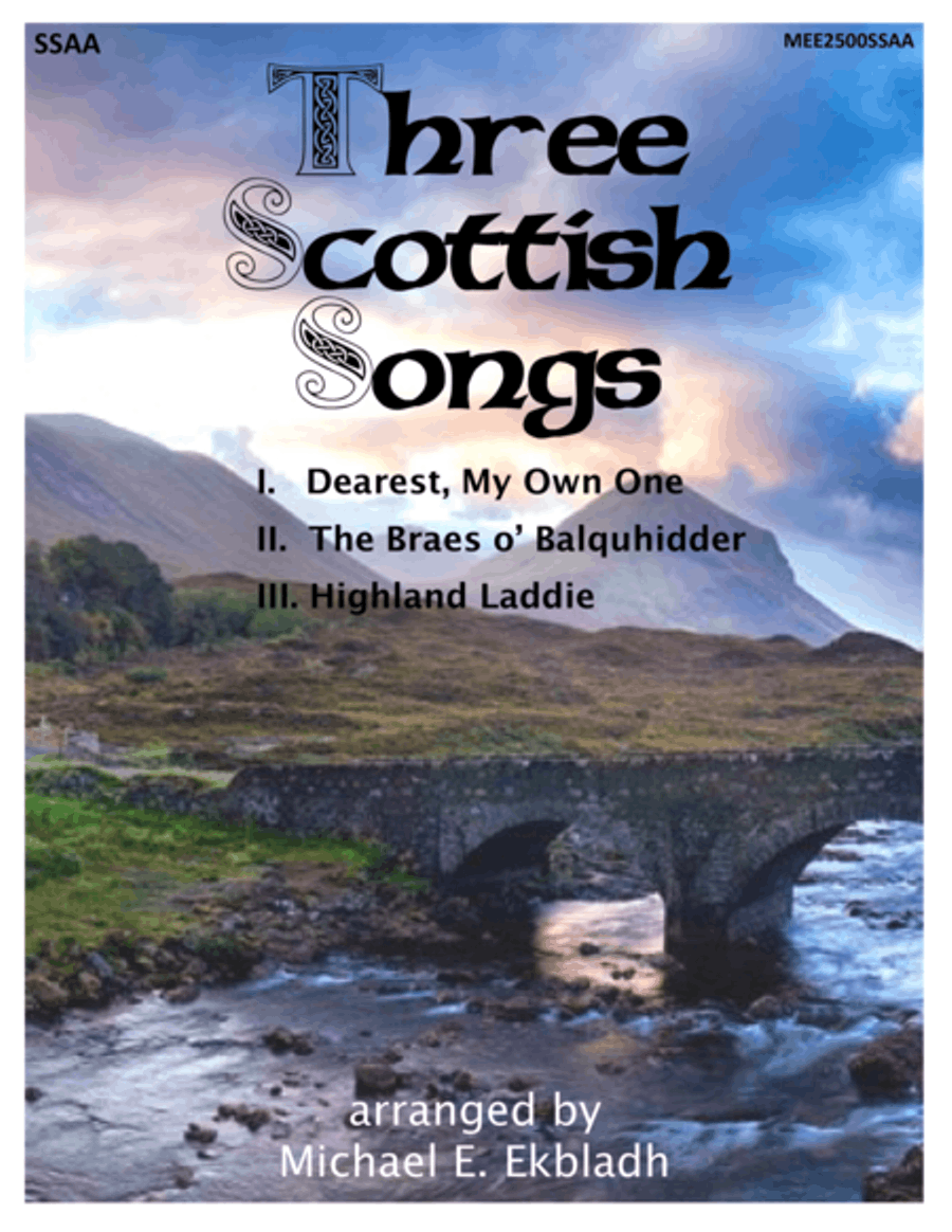 Three Scottish Songs (SSAA) SSAA scores gallery preview page 1
