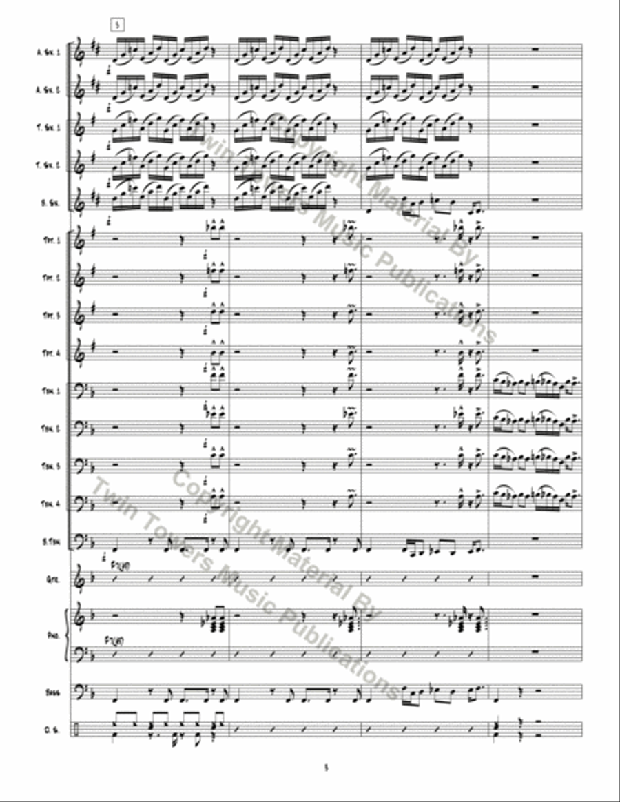 Smartypants Smartypants Jazz Ensemble scores gallery preview page 4