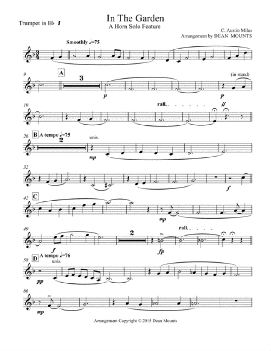 In The Garden In The Garden Brass Ensemble scores gallery preview page 5