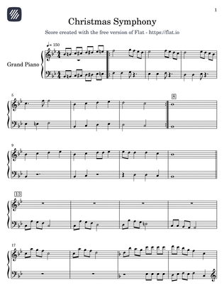 A Christmas Mini Symphony - Score Only
