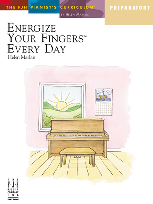 Book cover for Energize Your Fingers, Preparatory