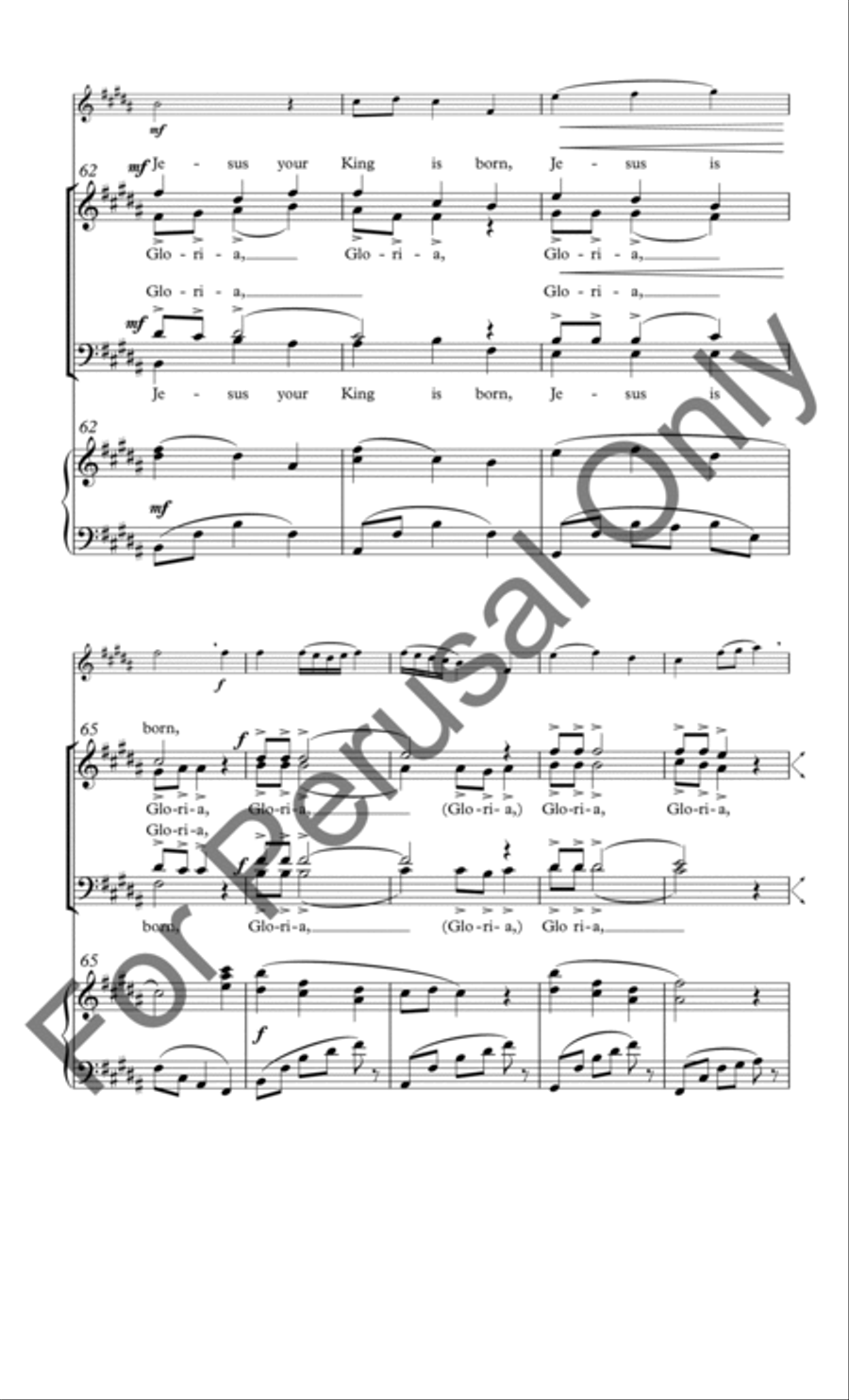 Beauty, Peace and Joy 4-Part scores gallery preview page 10