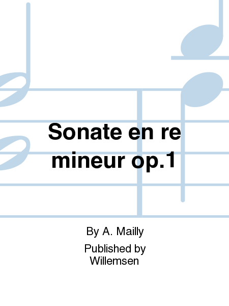 Sonate en re mineur op.1