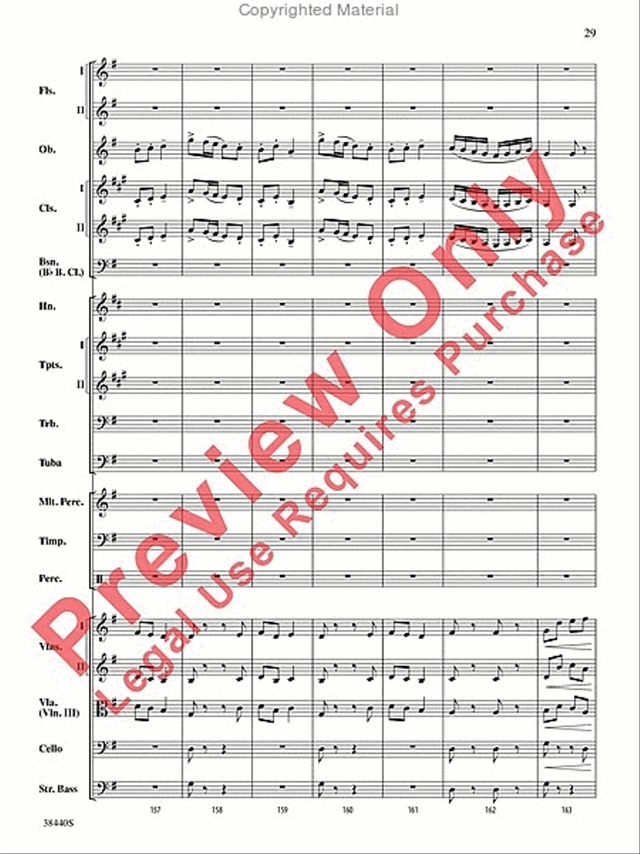Leroy Anderson's Irish Suite, Part 1 (Themes from) Full Orchestra scores gallery preview page 30
