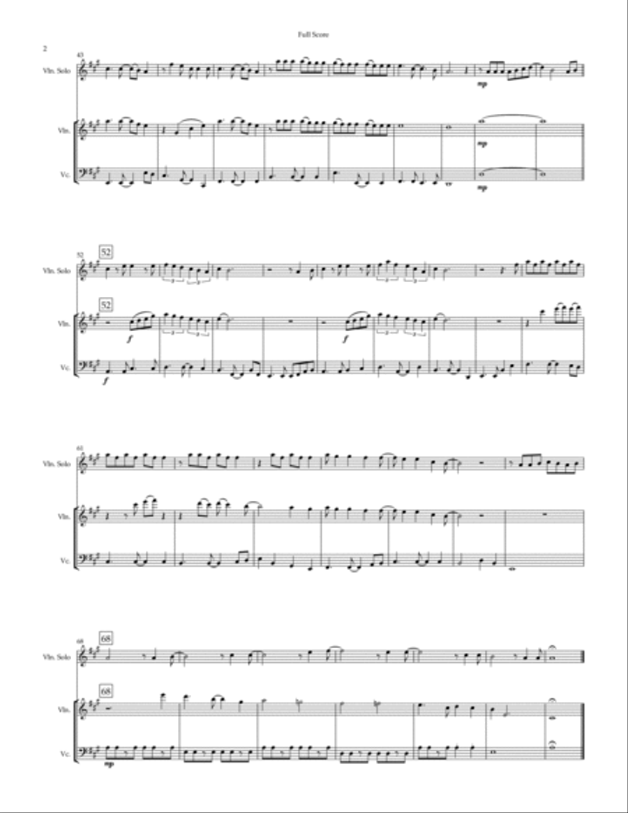 I Do I Do String Trio scores gallery preview page 2