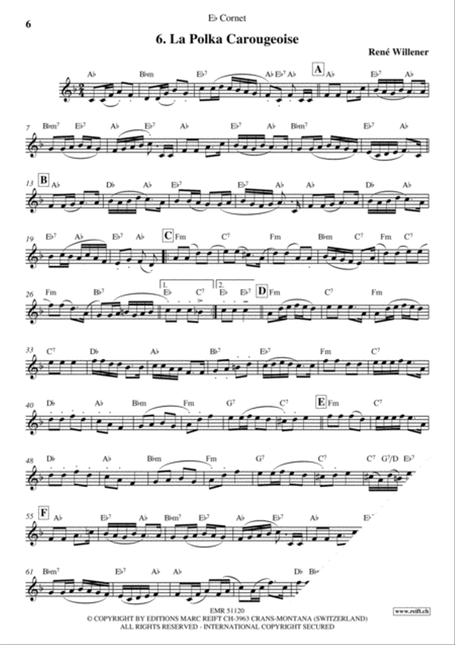 La Fete au Chalet Volume 2 Cornet scores gallery preview page 8