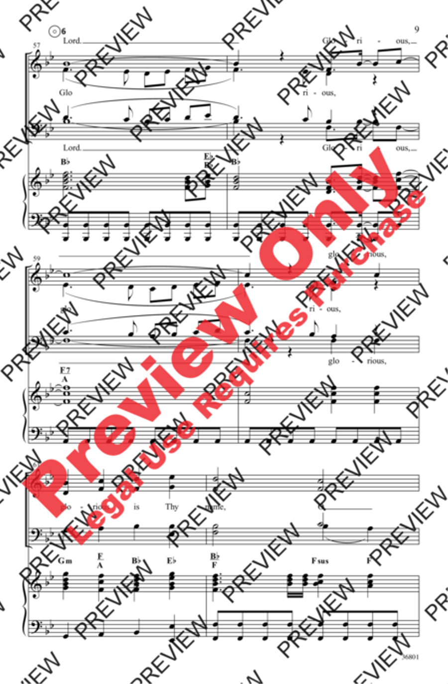 Glorious 4-Part scores gallery preview page 10